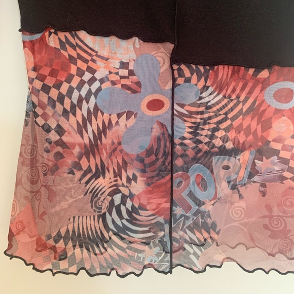 Vintage 90s Captive Mesh Top - Picture 3 of 4